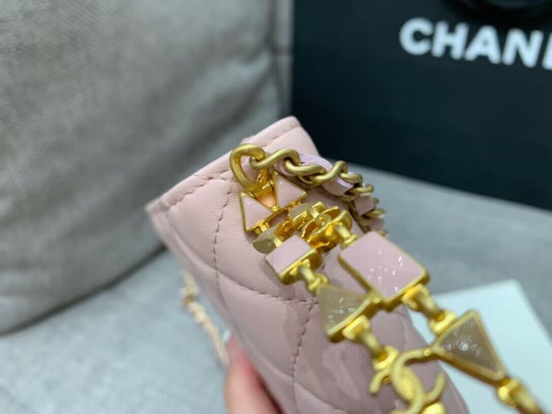 CHANEL 22B Kelly Top Handle Bag AP2945Y Pink CHANEL 22B Kelly Top Handle Bag AP2945Y Pink