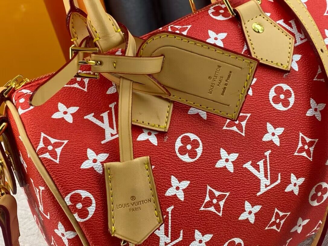 Louis Vuitton LV2024 Speedy 25 M24424 Red Louis Vuitton LV2024 Speedy 25 M24424 Red