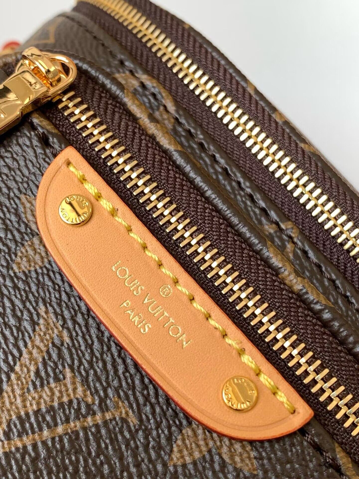 Louis Vuitton Monogram Canvas Mini Bumbag M82335 Brown Louis Vuitton Monogram Canvas Mini Bumbag M82335 Brown
