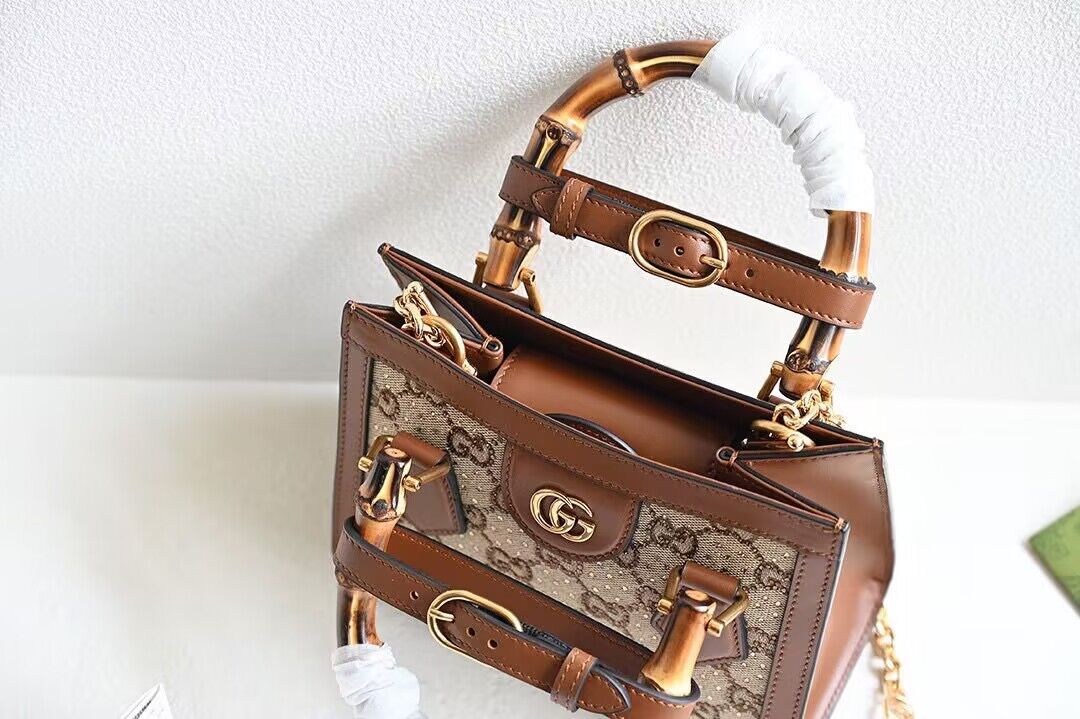 Gucci Diana Mini Bamboo Hanlde Bag 675800 Brown Gucci Diana Mini Bamboo Hanlde Bag 675800 Brown