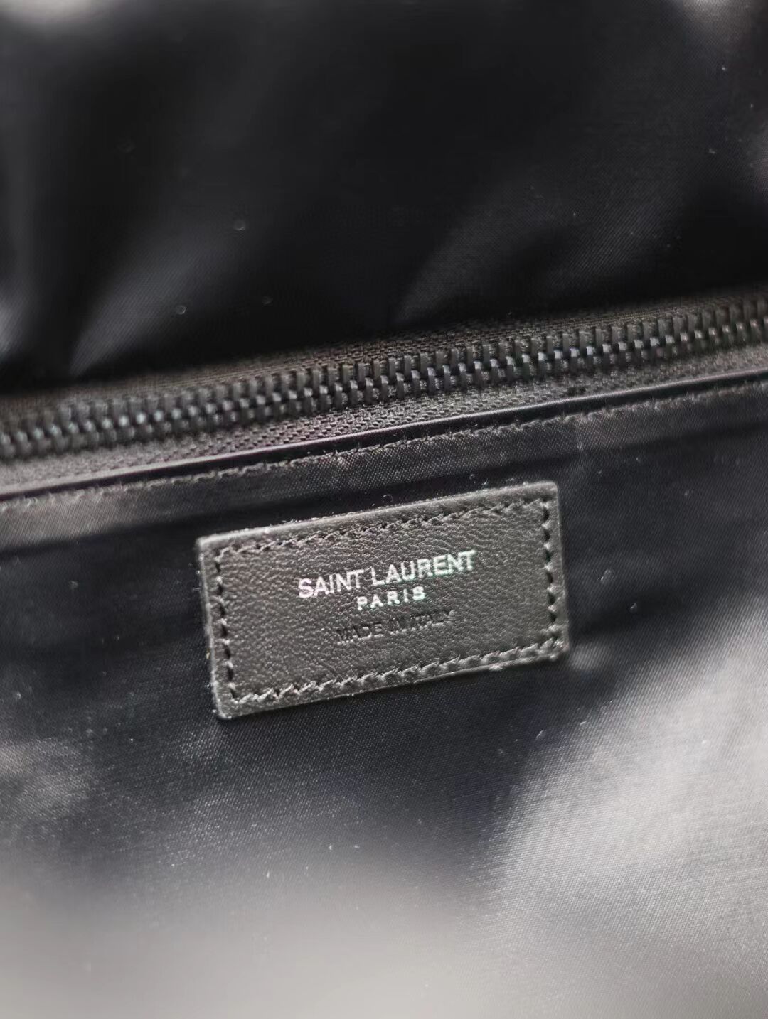 SAINT LAURENT TOTE IN silk cloth Y577729B BLACK SAINT LAURENT TOTE IN silk cloth Y577729B BLACK