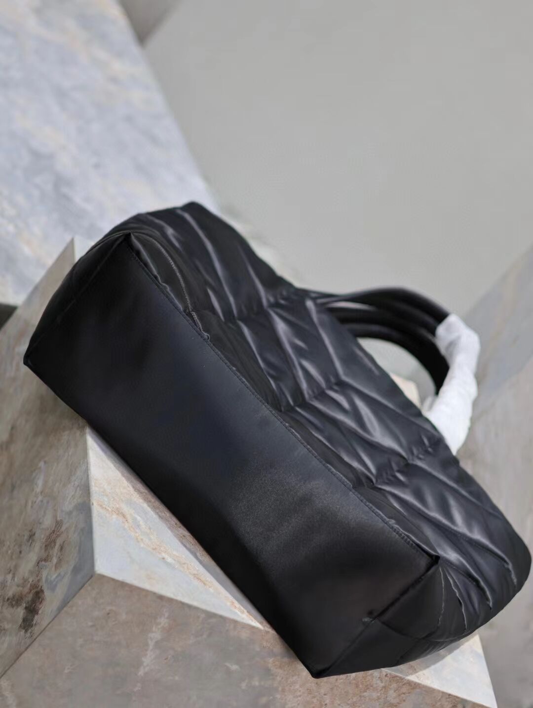 SAINT LAURENT TOTE IN silk cloth Y577729B BLACK SAINT LAURENT TOTE IN silk cloth Y577729B BLACK