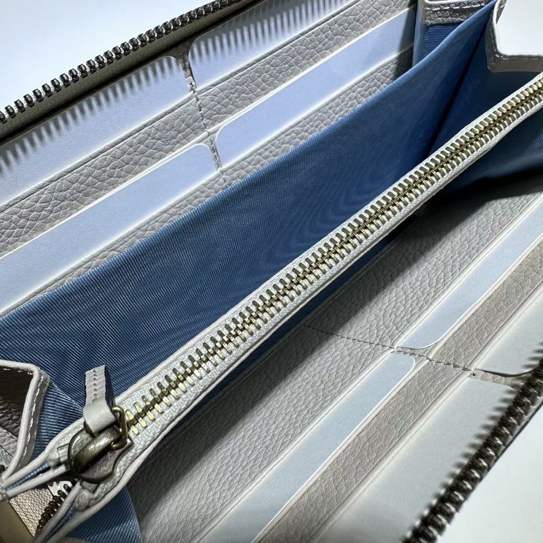 Gucci GG Marmont leather zip around wallet 750458 Beige Gucci GG Marmont leather zip around wallet 750458 Beige