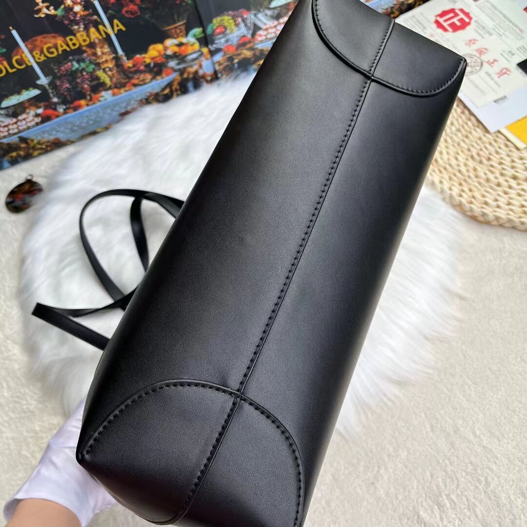 Dolce & Gabbana leather Shoulder Bag G6500 black Dolce & Gabbana leather Shoulder Bag G6500 black