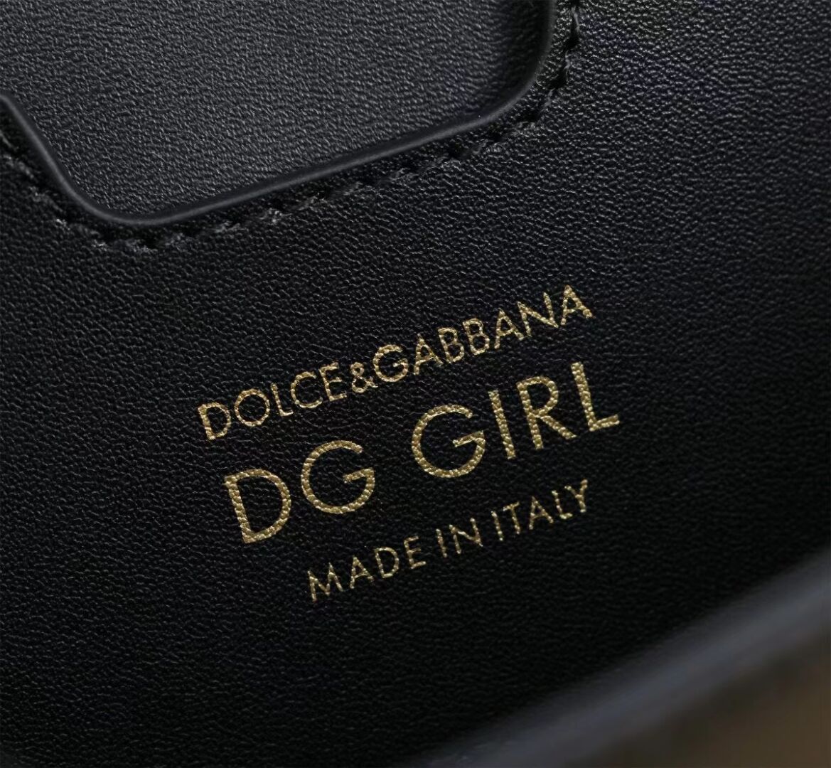 Dolce & Gabbana leather Shoulder Bag G6504 black Dolce & Gabbana leather Shoulder Bag G6504 black