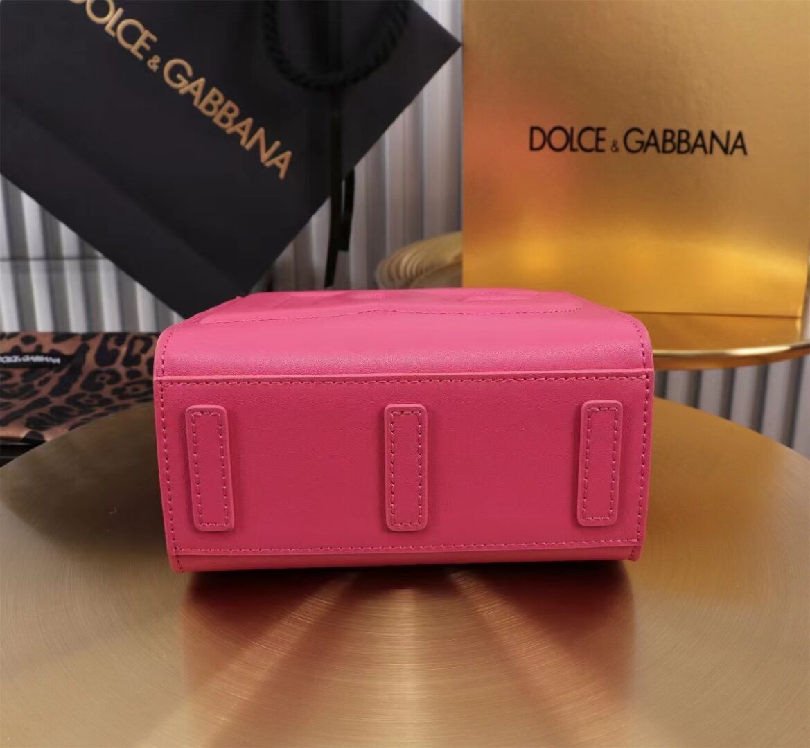 Dolce & Gabbana leather Shoulder Bag G6507 rose Dolce & Gabbana leather Shoulder Bag G6507 rose