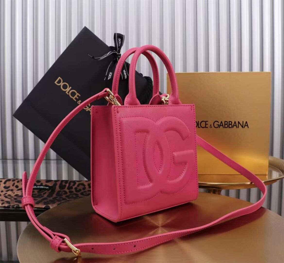 Dolce & Gabbana leather Shoulder Bag G6507 rose Dolce & Gabbana leather Shoulder Bag G6507 rose