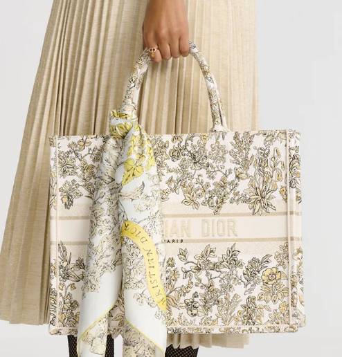 Large Dior Book Tote Latte Embroidery with Gold-Tone Millefiori Unicorn Motif M1286ZEDX Large Dior Book Tote Latte Embroidery with Gold-Tone Millefiori Unicorn Motif M1286ZEDX