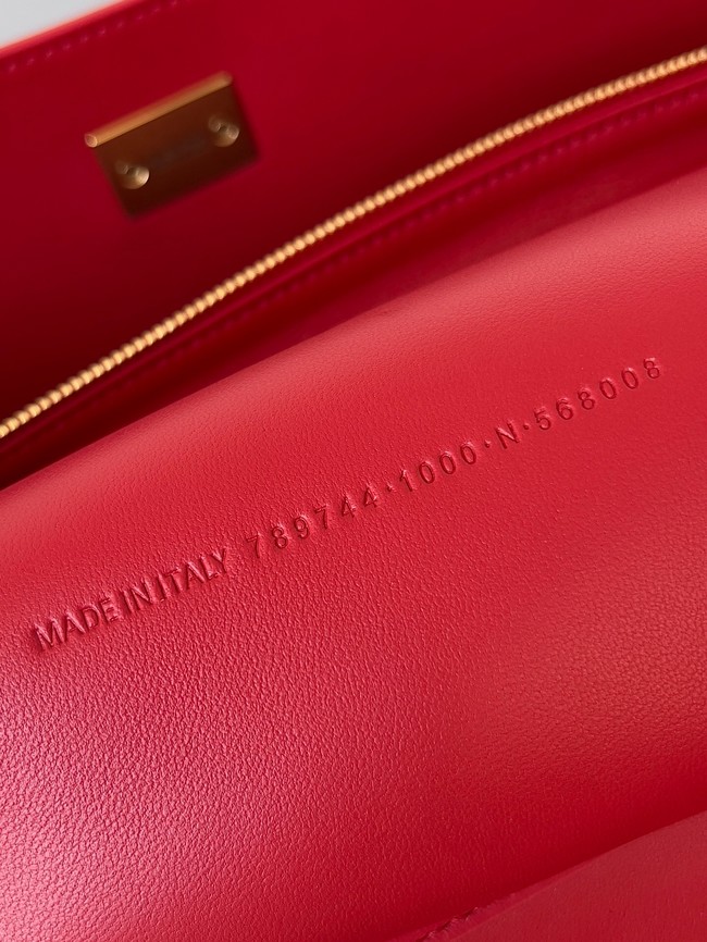 Balenciaga Rodeo Handbag Large smooth calfskin 795458 red