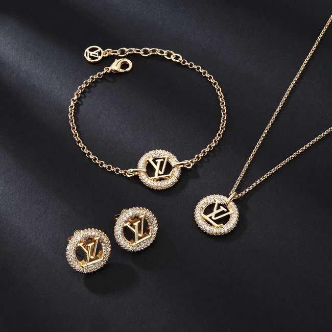 Louis Vuitton Necklace&Earrings&Bracelet CE16374