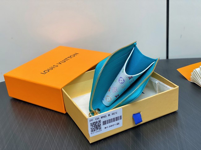 Louis Vuitton Card Holder Recto Verso M13801 blue
