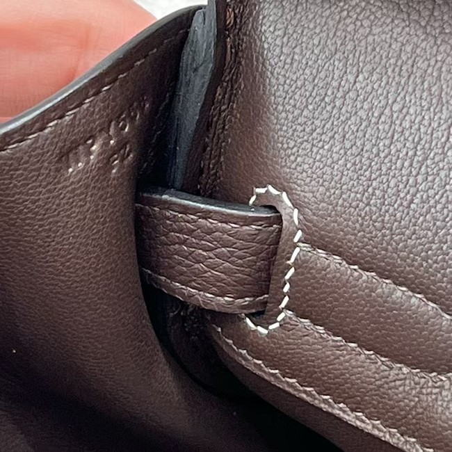 Hermes Birkin Tote Bag Original Togo Leather 6635 camel&coffce