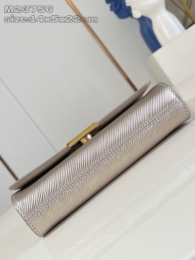 Louis Vuitton Pochette Louise M23756 light gray