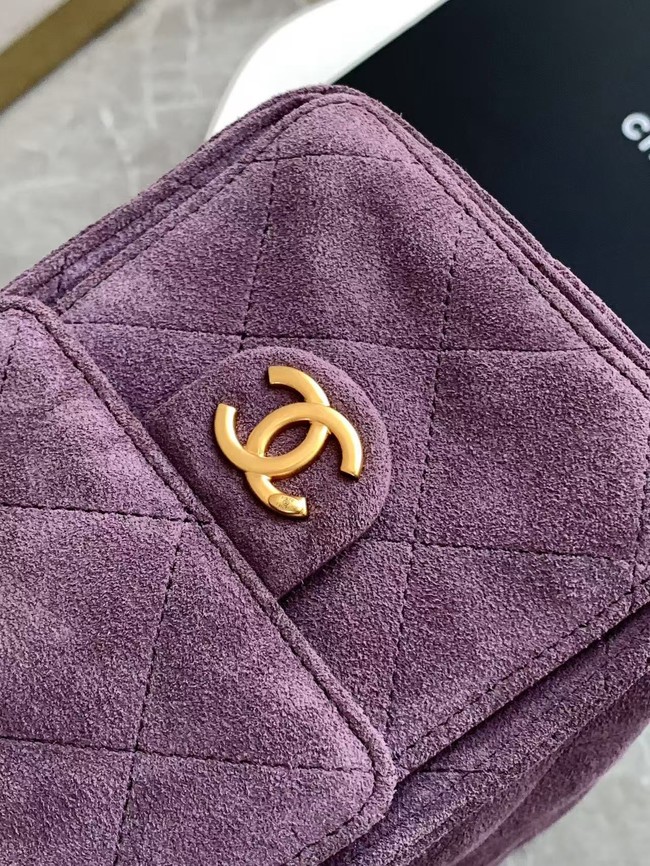 Chanel SHOPPING BAG AS5303 Purple