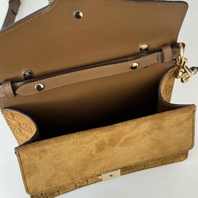 GUCCI DIONYSUS MINI TOP HANDLE BAG 813400 brown