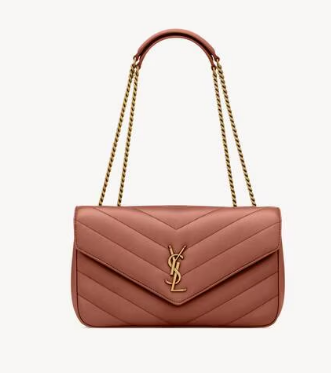 SAINT LAURENT LOULOU MEDIUM IN MATELASSE LAMBSKIN 801439 HORTENSIA