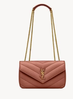 SAINT LAURENT LOULOU SMALL IN MATELASSE LAMBSKIN 801437 HORTENSIA SAINT LAURENT LOULOU SMALL IN MATELASSE LAMBSKIN 801437 HORTENSIA