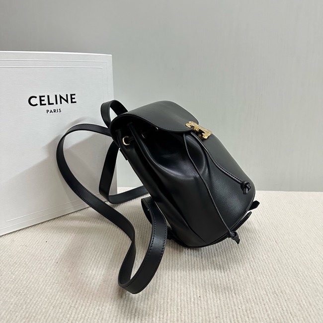 Celine BACKPACK CELINE BONNIE IN SMOOTH CALFSKIN 118703 black