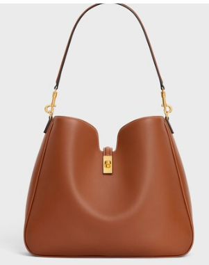 Celine MEDIUM CAMILLE 16 SOFT BAG IN SMOOTH CALFSKIN 119563 TAN