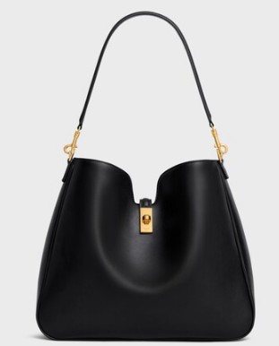 Celine MEDIUM CAMILLE 16 SOFT BAG IN SMOOTH CALFSKIN 119563 black