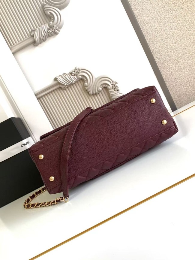 Chanel LARGE FLAP BAG WITH TOP HANDLE 92991-8