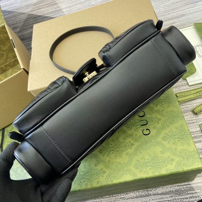 GUCCI GG MARMONT SMALL SHOULDER BAG 795228 black