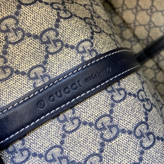 GUCCI TOTISSIMA MEDIUM REVERSIBLE TOTE 820481 Dark blue denim