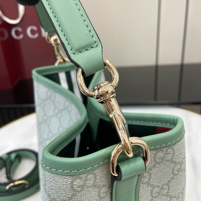 Gucci OPHIDIA GG SHOULDER BAG 815118 Sage green