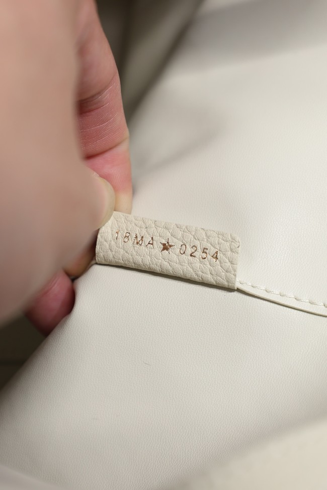 Dior Medium Signature Bucket Bag Grained Calfskin M2841USKU Latte