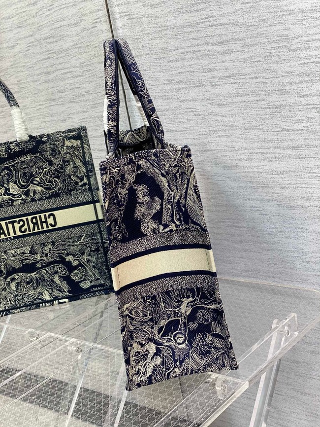 Large Dior Book Tote Embroidery Embroidery M1286ZEDX-5