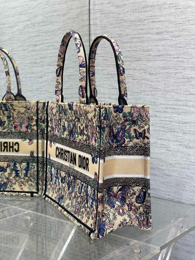 Medium Dior Book Tote Embroidery Embroidery M1296ZTDT-1