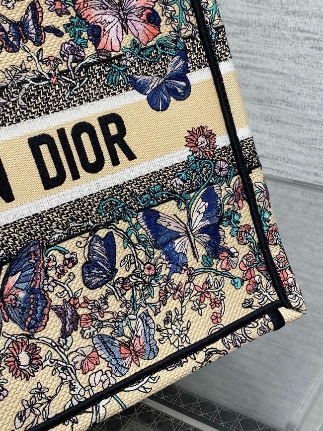 Medium Dior Book Tote Embroidery Embroidery M1296ZTDT-1