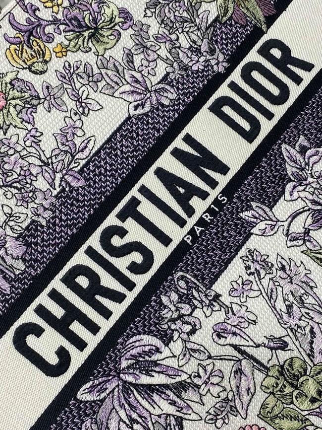 Medium Dior Book Tote Embroidery Embroidery M1296ZTDT-4