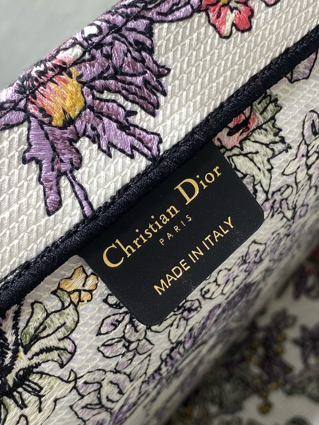 Medium Dior Book Tote Embroidery Embroidery M1296ZTDT-4