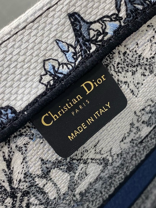 Medium Dior Book Tote Embroidery Embroidery M1296ZTDT-5