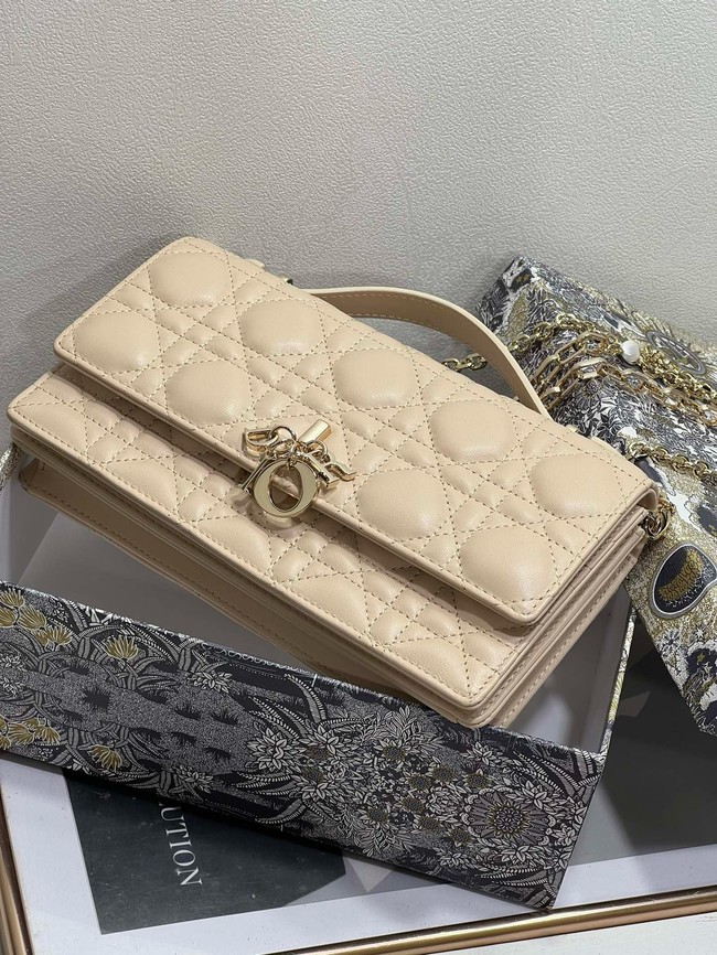 My Dior Mini Bag Cannage Lambskin S0980ONMJ Powder Beige