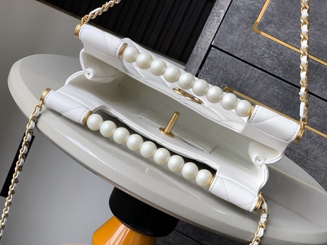 Chanel SMALL TOTE AS5413 white