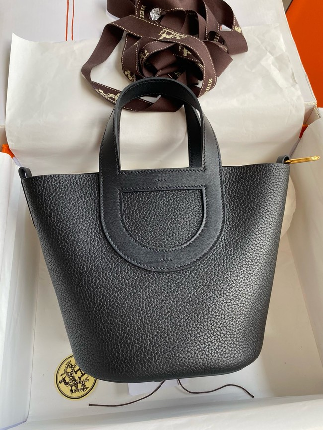 Hermes in the loop Togo Leather Bag H3369-1