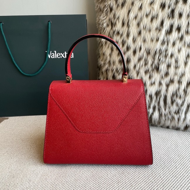 Valextra Iside Top Handle Medium Bag 56028 LOVE RED