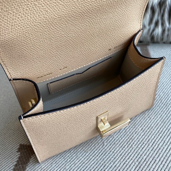 Valextra Iside Top Handle Mini Bag 00359 Nude