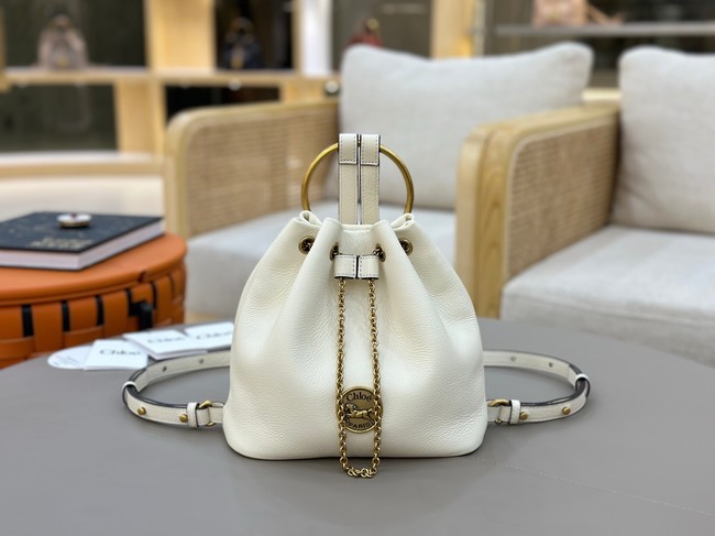 CHLOE leather shoulder bag 9965 white