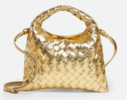 Bottega Veneta Mini Hop 777586 Gold