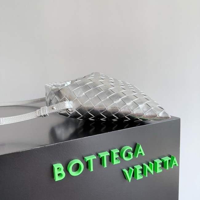 Bottega Veneta Mini Hop 777586 Silver