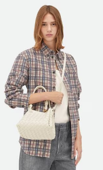 Bottega Veneta Small Parachute 796569 Sea salt Bottega Veneta Small Parachute 796569 Sea salt