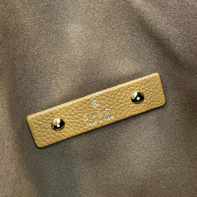 GUCCI SOFTBIT MAXI SHOULDER BAG 837466 Brown