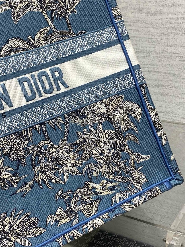 Large Dior Book Tote Embroidery Embroidery M1286ZEDX-8