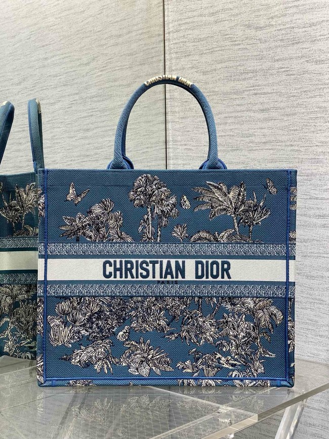 Large Dior Book Tote Embroidery Embroidery M1286ZEDX-8