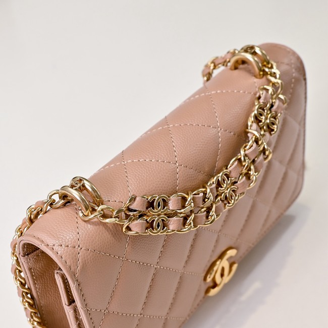 Chanel PHONE HOLDER WITH CHAIN AP3019 PINK