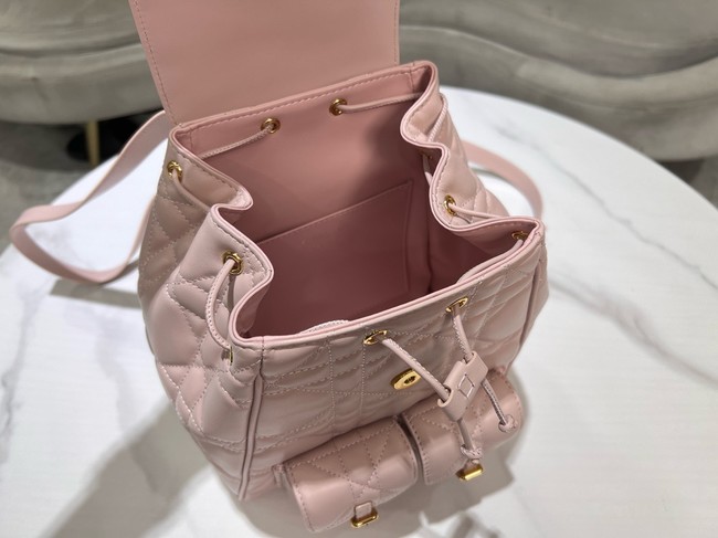 DIOR Medium Dior Caro Backpack M6301UN pink