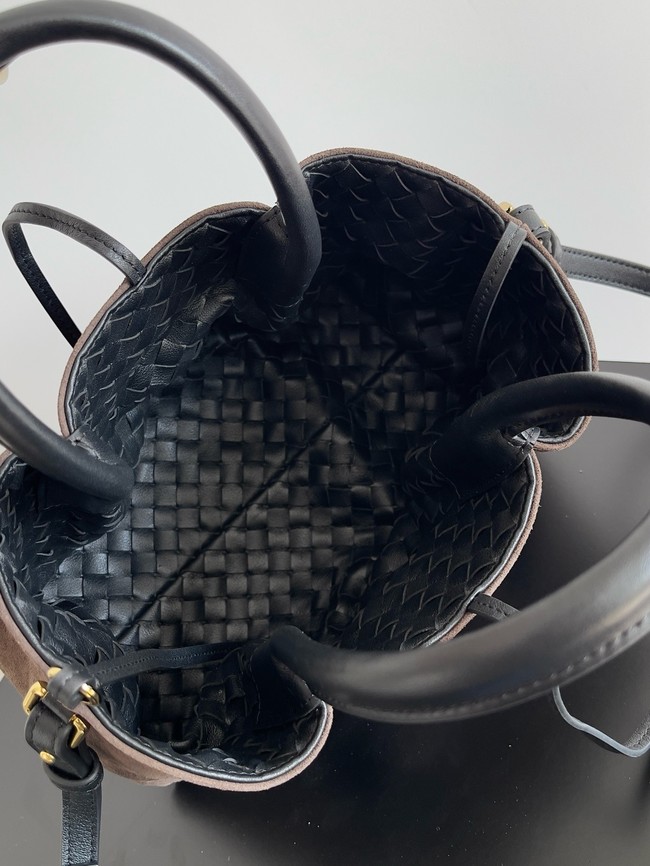 Bottega Veneta Small Pinacoteca 819004 Black&fondant